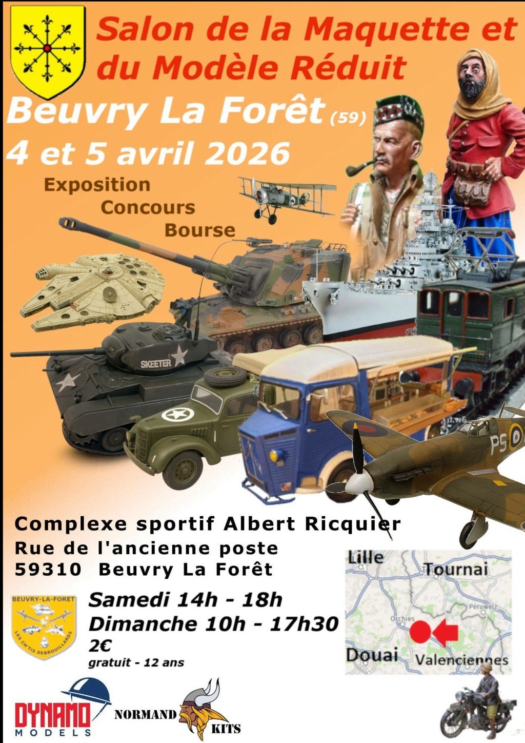 affiche BEUVRY la FORÊT 2026